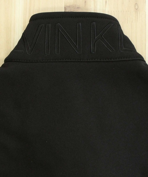 Calvin Klein(カルバン・クライン)の「CK フリースバックソフトシェルジャケット(ナイロンジャケット・メンズ・ブラック/ホワイト/チャコール/ライトグレー・S/M/L/XL)」の21枚目の写真