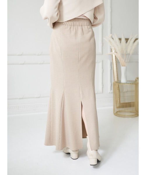 earth music&ecology（アースミュージックアンドエコロジー）の「マーメイドスカート（パターン）＊（スカート・レディース・チェック・S/M）」の7枚目の写真