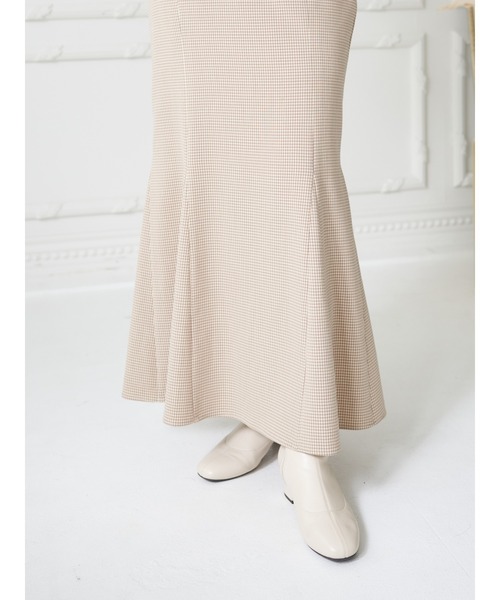 earth music&ecology（アースミュージックアンドエコロジー）の「マーメイドスカート（パターン）＊（スカート・レディース・チェック・S/M）」の13枚目の写真