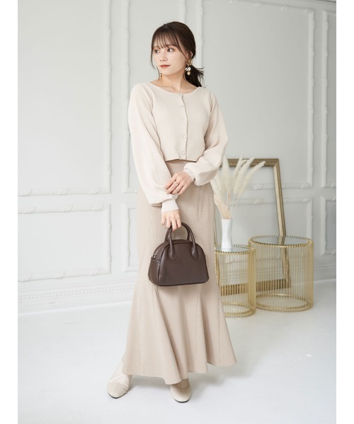 earth music&ecology（アースミュージックアンドエコロジー）の「マーメイドスカート（パターン）＊（スカート・レディース・チェック・S/M）」の3枚目の写真