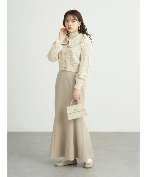 earth music&ecology（アースミュージックアンドエコロジー）の「マーメイドスカート（パターン）＊（スカート・レディース・チェック・S/M）」の10枚目の写真