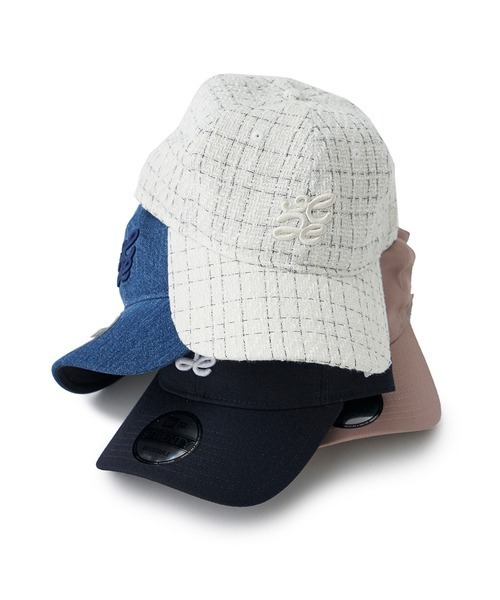 SNIDEL(スナイデル)の「【SNIDEL|NEW ERA】コラボキャップ(キャップ・レディース・ブルー/ネイビー/ホワイト/ピンクベージュ・FREE)」の17枚目の写真