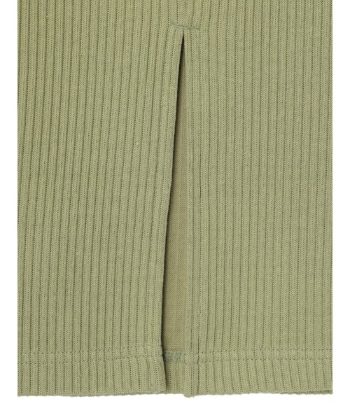 CRAFT STANDARD BOUTIQUE（クラフトスタンダードブティック）の「【追加】リブロングスカート　＊◆（スカート・レディース・ブラック/カーキ・FREE）」の16枚目の写真