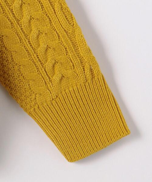 UNITED ARROWS LTD. OUTLET（ユナイテッドアローズアウトレット）の「＜A DAY IN THE LIFE＞アラン クルーネックニット（ニット/セーター・レディース・ホワイト・FREE）」の4枚目の写真