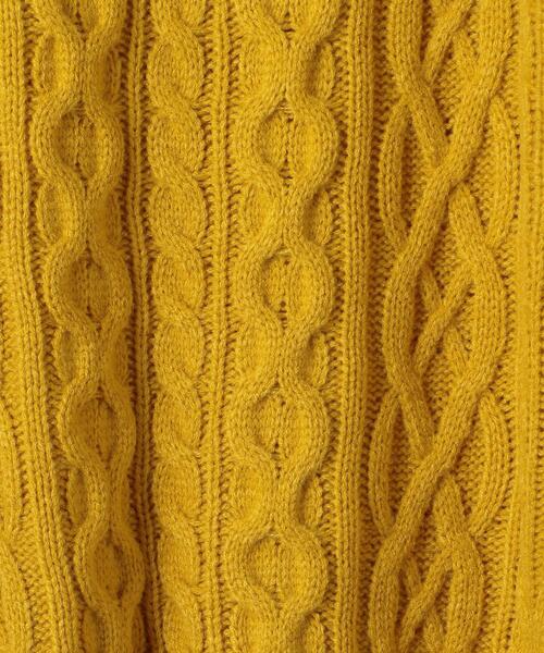 UNITED ARROWS LTD. OUTLET（ユナイテッドアローズアウトレット）の「＜A DAY IN THE LIFE＞アラン クルーネックニット（ニット/セーター・レディース・ホワイト・FREE）」の6枚目の写真