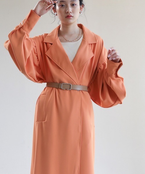 Bab（バブ）の「スクエアバックルカラーベルト（ベルト・レディース・サックスブルー/ブラック/ベージュ/イエロー・ONESIZE）」の12枚目の写真