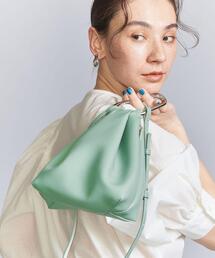 【別注】＜LE VERNIS＞レザー メタルビーンズリング ショルダーバッグ