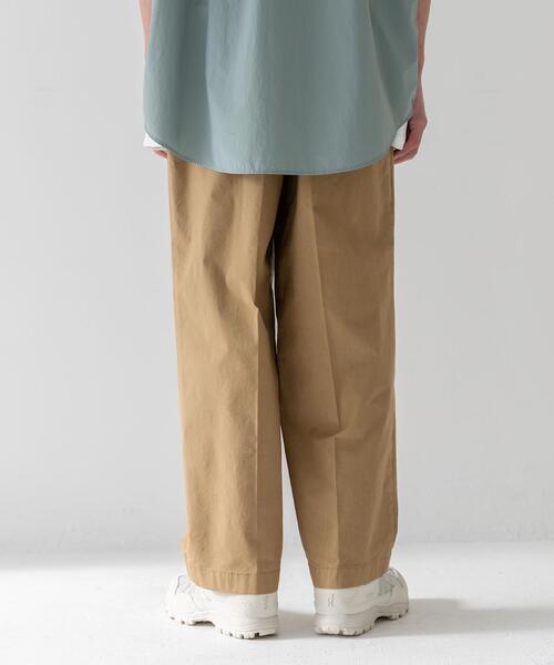 CITEN（シテン）の「＜CITEN（シテン）＞イージー 2タック トラウザー パンツ（その他パンツ・メンズ・ベージュ/ブラック・M/L）」の6枚目の写真