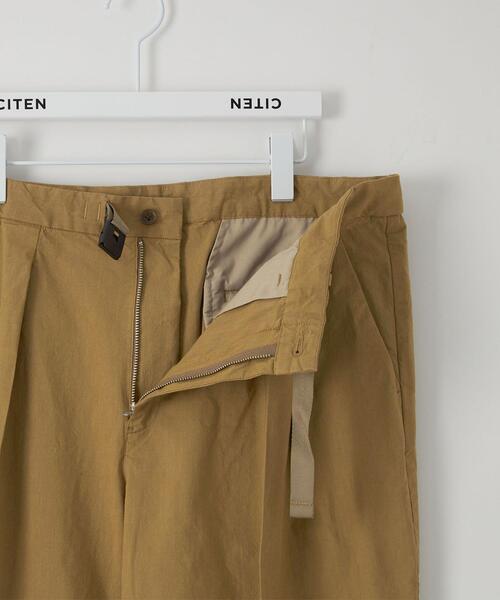 CITEN（シテン）の「＜CITEN（シテン）＞イージー 2タック トラウザー パンツ（その他パンツ・メンズ・ベージュ/ブラック・M/L）」の15枚目の写真