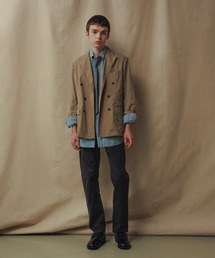 【WILD LIFE TAILOR】ナイロンタスランOX ダブルブレストジャケット