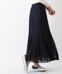 OPAQUE.CLIP | 【C】キカレース マーメイドスカート(スカート)