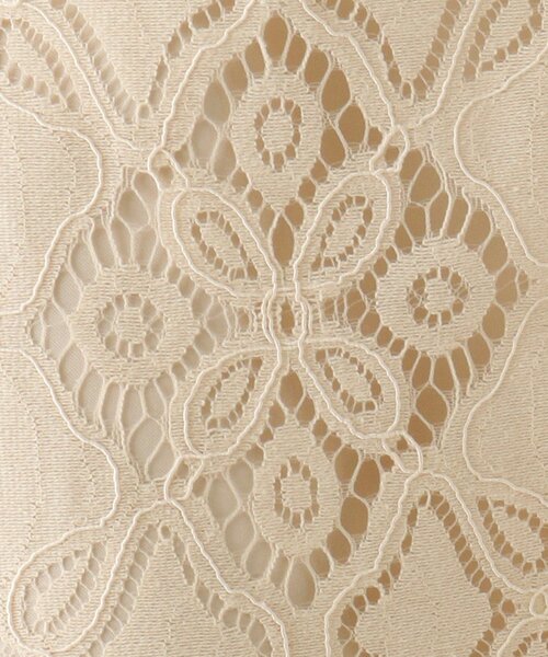 OPAQUE.CLIP（オペークドットクリップ）の「◆【C】キカレース マーメイドスカート（スカート・レディース・オフホワイト/ネイビー・34/36/38/40）」の6枚目の写真