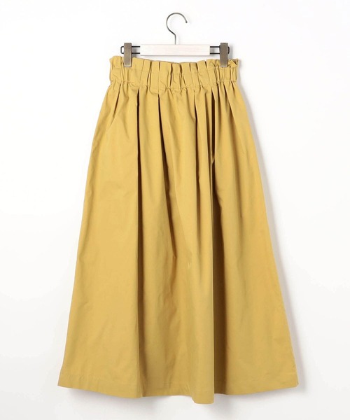 NICOLE white(ニコルホワイト)の「タックスカート(スカート・レディース・ブラック/イエロー/グリーン・FREE)」の8枚目の写真