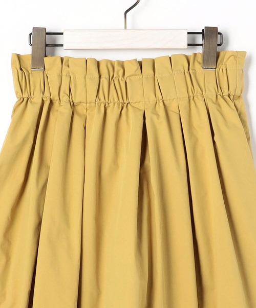 NICOLE white(ニコルホワイト)の「タックスカート(スカート・レディース・ブラック/イエロー/グリーン・FREE)」の7枚目の写真