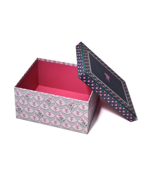 Francfranc（フランフラン）の「ANNA SUI スクエアボックス フラワー（大小2個セット）（収納グッズ・レディース・マルチ・FREE）」の6枚目の写真