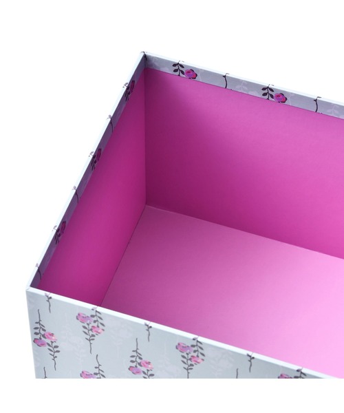 Francfranc（フランフラン）の「ANNA SUI スクエアボックス フラワー（大小2個セット）（収納グッズ・レディース・マルチ・FREE）」の15枚目の写真