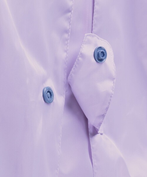 BRANSHES(ブランシェス)の「【撥水】配色レインコート(レインコート/ポンチョ・キッズ・ラベンダー・M/S/L)」の11枚目の写真