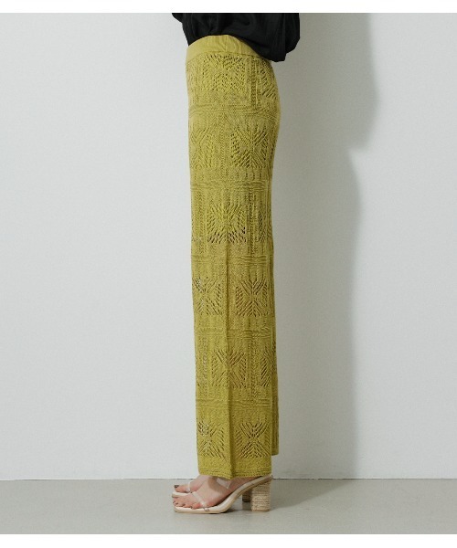 CROCHETKNITPANTS/クロシェニットパンツ