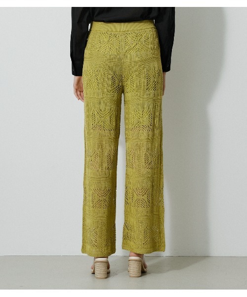 CROCHETKNITPANTS/クロシェニットパンツ