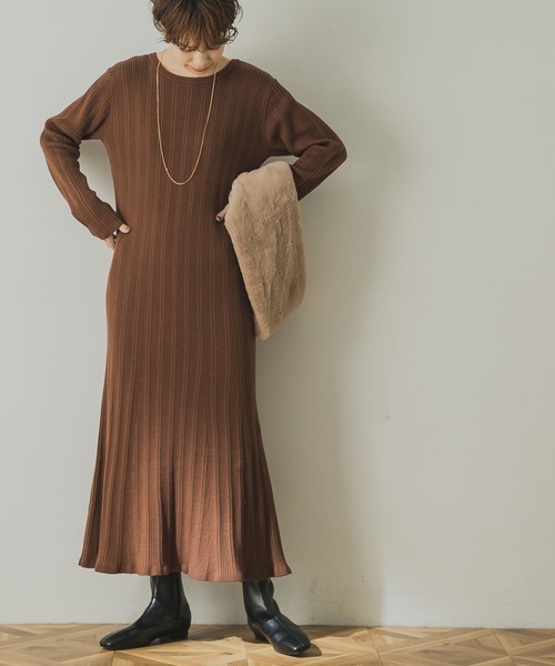 Urban Research アーバンリサーチ ワンピース ブラウン Www Abacus Plus Com