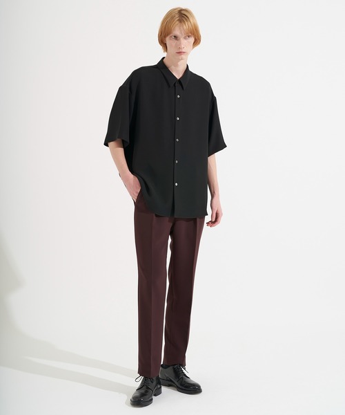 city（シティ）の「SMOOTHIE SHORT SLEEVE SHIRTS（シャツ/ブラウス・メンズ・ライトグレー/ブラック/サックスブルー/ライトグリーン・1/2/3）」の5枚目の写真