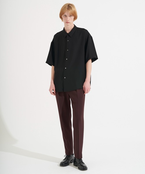 city（シティ）の「SMOOTHIE SHORT SLEEVE SHIRTS（シャツ/ブラウス・メンズ・ライトグレー/ブラック/サックスブルー/ライトグリーン・1/2/3）」の6枚目の写真