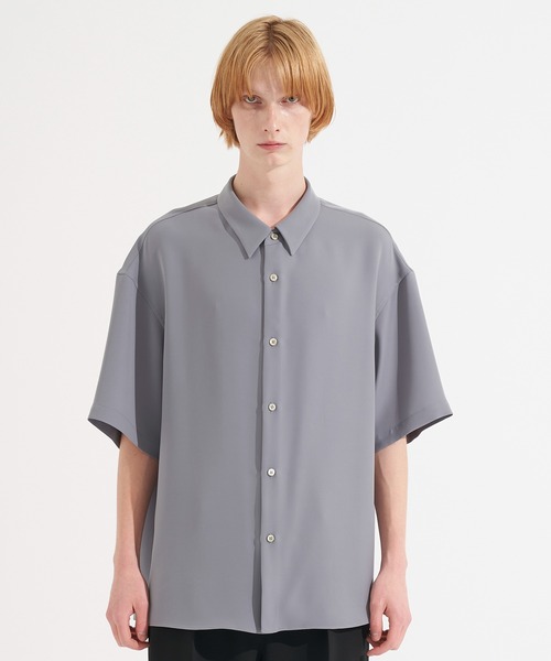 city（シティ）の「SMOOTHIE SHORT SLEEVE SHIRTS（シャツ/ブラウス・メンズ・ライトグレー/ブラック/サックスブルー/ライトグリーン・1/2/3）」の17枚目の写真