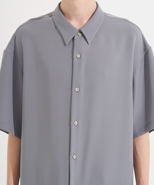 city（シティ）の「SMOOTHIE SHORT SLEEVE SHIRTS（シャツ/ブラウス・メンズ・ライトグレー/ブラック/サックスブルー/ライトグリーン・1/2/3）」の20枚目の写真