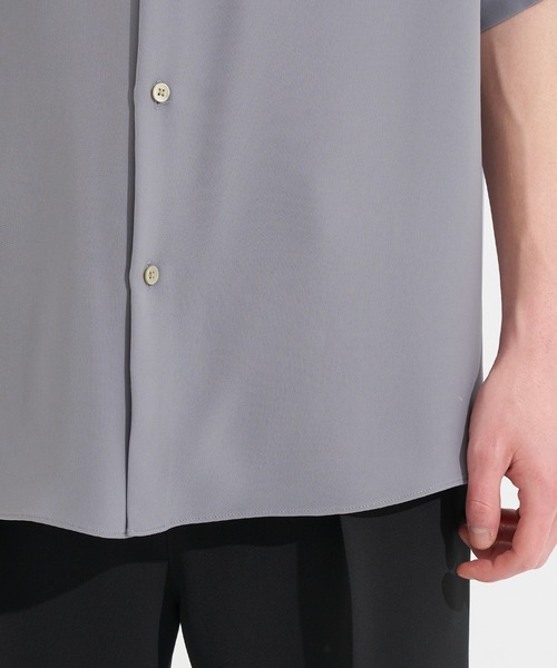 city（シティ）の「SMOOTHIE SHORT SLEEVE SHIRTS（シャツ/ブラウス・メンズ・ライトグレー/ブラック/サックスブルー/ライトグリーン・1/2/3）」の21枚目の写真