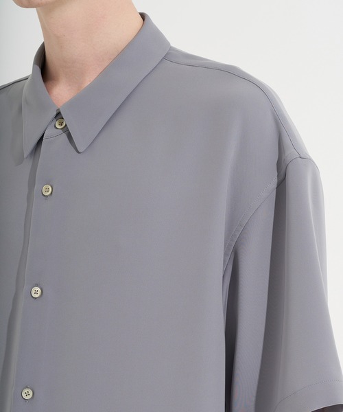 city（シティ）の「SMOOTHIE SHORT SLEEVE SHIRTS（シャツ/ブラウス・メンズ・ライトグレー/ブラック/サックスブルー/ライトグリーン・1/2/3）」の22枚目の写真