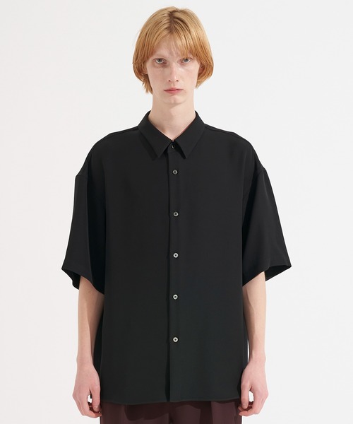 city（シティ）の「SMOOTHIE SHORT SLEEVE SHIRTS（シャツ/ブラウス・メンズ・ライトグレー/ブラック/サックスブルー/ライトグリーン・1/2/3）」の7枚目の写真