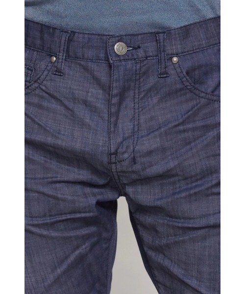 TORNADO MART(トルネードマート)の「ZERO by TORNADO MART∴ハイパーデニムクロップドパンツ(デニムパンツ・メンズ・ネイビー/ブルー系2・L/M/LL/S)」の12枚目の写真