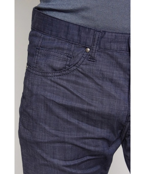 TORNADO MART(トルネードマート)の「ZERO by TORNADO MART∴ハイパーデニムクロップドパンツ(デニムパンツ・メンズ・ネイビー/ブルー系2・L/M/LL/S)」の13枚目の写真