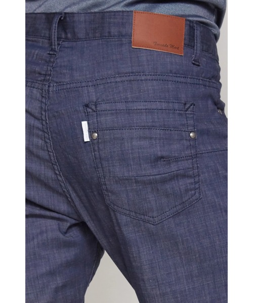 TORNADO MART(トルネードマート)の「ZERO by TORNADO MART∴ハイパーデニムクロップドパンツ(デニムパンツ・メンズ・ネイビー/ブルー系2・L/M/LL/S)」の14枚目の写真