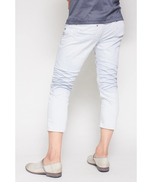 TORNADO MART(トルネードマート)の「ZERO by TORNADO MART∴ハイパーデニムクロップドパンツ(デニムパンツ・メンズ・ネイビー/ブルー系2・L/M/LL/S)」の4枚目の写真