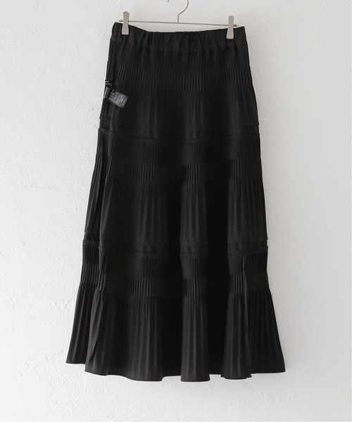 JOURNAL STANDARD（ジャーナルスタンダード）の「《追加2》ミニプリーツティアードスカート（スカート・レディース・ブラック・38/36）」の21枚目の写真
