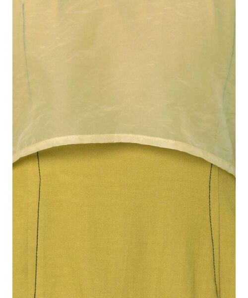 LAGUNAMOON（ラグナムーン）の「レイヤードステッチワンピース（ワンピース・レディース・ブラック/ホワイト/イエロー・SMALL/MEDIUM）」の12枚目の写真