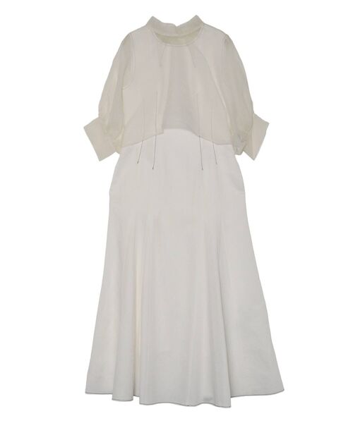 LAGUNAMOON（ラグナムーン）の「レイヤードステッチワンピース（ワンピース・レディース・ブラック/ホワイト/イエロー・SMALL/MEDIUM）」の15枚目の写真