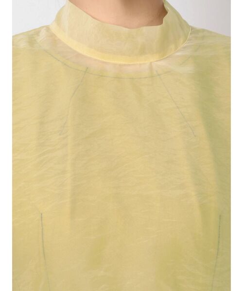 LAGUNAMOON（ラグナムーン）の「レイヤードステッチワンピース（ワンピース・レディース・ブラック/ホワイト/イエロー・SMALL/MEDIUM）」の9枚目の写真