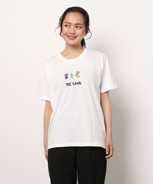 Bshop(ビショップ)の「J-B-J | 半袖Tシャツ GANG WOMEN(Tシャツ/カットソー・レディース・ホワイト・SMALL)」の13枚目の写真