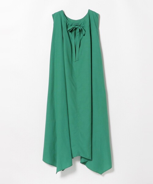 BEAMS HEART(ビームスハート)の「ノースリーブ 切替 フレアワンピース(ワンピース・レディース・ブラック/オレンジ/グリーン/ブルー/ブルー系その他3/ベージュ/オレンジ系その他6・ONE SIZE)」の13枚目の写真