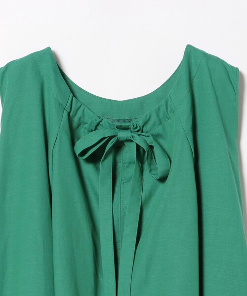 BEAMS HEART(ビームスハート)の「ノースリーブ 切替 フレアワンピース(ワンピース・レディース・ブラック/オレンジ/グリーン/ブルー/ブルー系その他3/ベージュ/オレンジ系その他6・ONE SIZE)」の14枚目の写真