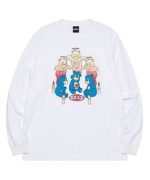 LMC | 【LMC】AROUND THREE BEARS LONG SLV TEE / エルエムシー アラウンド スリー ベアーズ ロングスリーブ Tシャツ(Tシャツ/カットソー)