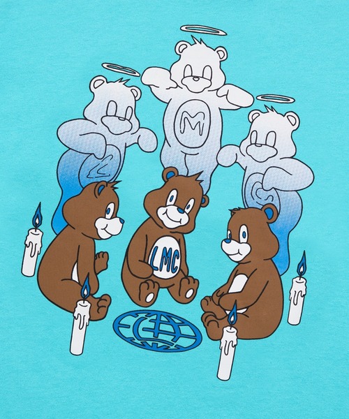 LMCの「【LMC】AROUND THREE BEARS LONG SLV TEE / エルエムシー アラウンド スリー ベアーズ ロングスリーブ Tシャツ（Tシャツ/カットソー・メンズ・ヘザーグレー/ホワイト/ミント・X-LARGE/LARGE/MEDIUM/SMALL）」の18枚目の写真