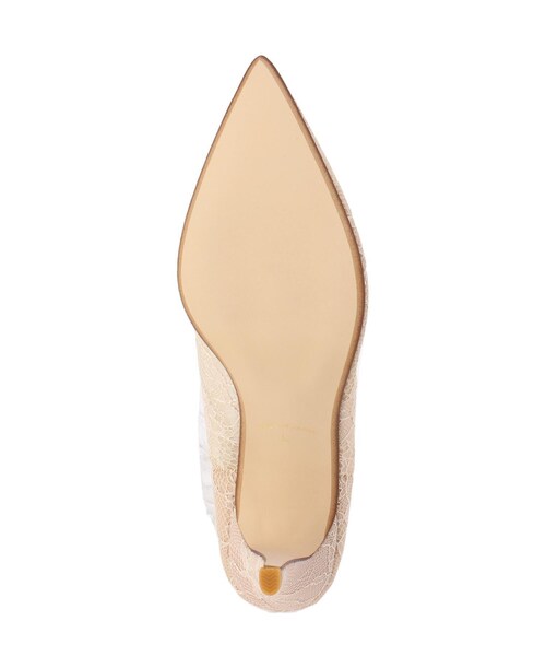 ESPERANZA(エスペランサ)の「◆チュールレースハイヒールパンプス(パンプス・レディース・ベージュ系/ブラック系・LL/M/L/S)」の4枚目の写真