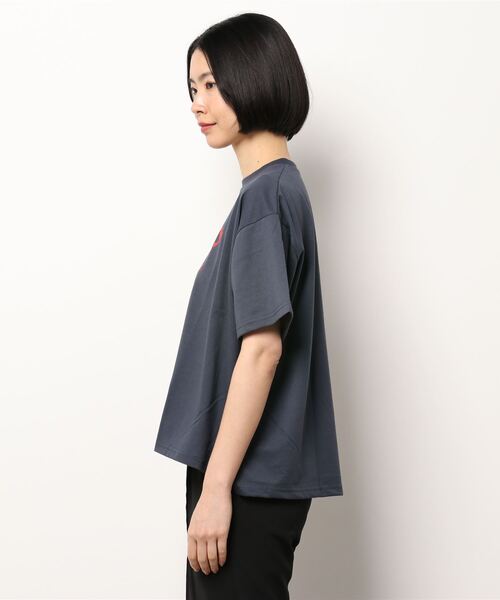 Right-on（ライトオン）の「チェリーコーク Ｔシャツ（Tシャツ/カットソー・レディース・ピンク/ダークグレー・M/L）」の4枚目の写真