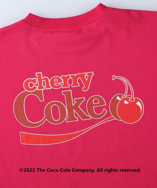 Right-on（ライトオン）の「チェリーコーク Ｔシャツ（Tシャツ/カットソー・レディース・ピンク/ダークグレー・M/L）」の13枚目の写真