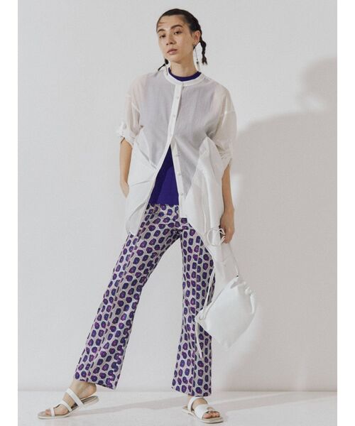 UN3D.（アンスリード）の「オリガミオーバーシャツ（シャツ/ブラウス・レディース・ホワイト/カーキ/ブラック・FREE）」の9枚目の写真