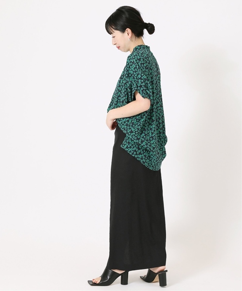 journal standard L'essage(ジャーナルスタンダードレサージュ)の「《追加》バイオリネンストレッチタイトスカート(スカート・レディース・パープル/ナチュラル/ブラック/チャコールグレー・38/36)」の11枚目の写真