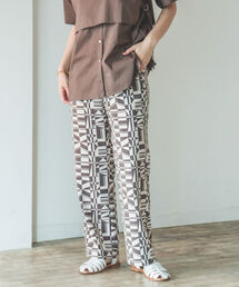 B:MING by BEAMS / ジオメトリック プリント パンツ
